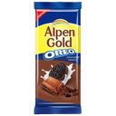 Шоколад молочный Alpen Gold Oreo, шоколадная начинка, 85г