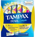 Тампоны TAMPAX Compak Pearl Super 16шт