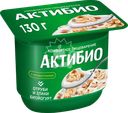 Биойогурт АКТИБИО Отруби, злаки 2%, без змж, 130г