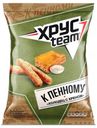 Сухарики ржаные Хрусteam со вкусом холодца с хреном, 40 г