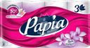 Бумага туалетная PAPIA Bali Flower 3-слоя, 8шт