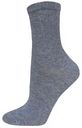Носки детские БЧК цвет серый меланж, 23-24р-р