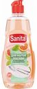 Средство для мытья посуды Sanita от пригоревшей и засохшей пищи Грейпфрут и мята, 450 г