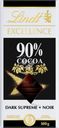 Шоколад LINDT Экселленс 90% какао, 100г
