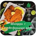 Шницель ТУЛЬСКИЙ ДВОРИК из курицы с картофельным пюре, 250г