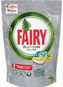 Капсулы для посудомоечных машин Fairy Platinum All In One Лимон, 50 шт.