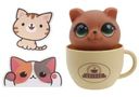 Игрушка-сюрприз Кофейный котик в ассортименте 1шт.