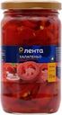 Перец халапеньо маринованный ЛЕНТА красный, 370мл