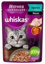 Влажный корм Whiskas Мясная коллекция с кроликом в желе для кошек 75 г