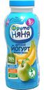 Йогурт питьевой ФрутоНяня Яблоко-банан 8мес+ 2.5% 200г