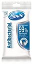 Салфетки влажные Smile Antibacterial с Д-пантенолом 15 шт