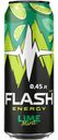 Энергетический напиток Flash Up Energy мята-лайм газированный 450 мл