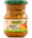 Пюре Artfood персиковое с овсяными хлопьями и имбирём, 270г
