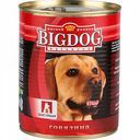 Корм для собак BigDog Говядина, 850 г