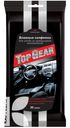 Салфетки TOP GEAR влажные для ухода за интерьером автомобиля  30шт