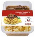 Печень по-строгановски «Домашний очаг» с макаронами, 270 г