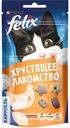 Корм PURINA FELIX Хрустящее лакомство сухой для кошек вкус курицы 60г