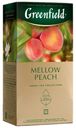 Чай Greenfield Mellow Peach зеленый с ароматом персика и мандарина и растительными компонентами 1,8 г 25 шт