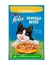 Влажный корм для взрослых кошек "Природа вкуса", FELIX, с курицей, 75 г