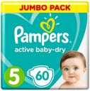 Подгузники Pampers Active Baby-Dry 5 (11-16 кг) 60 шт