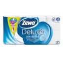 Туалетна бумага Zewa Delux, белая, 8 шт