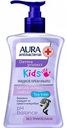 Жидкое крем-мыло для детей антибактериальное Aura Kids 3+, 250 мл