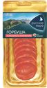 Горбуша РУССКОЕ МОРЕ, Балык Особый, ломтики холодного копчения, 120г