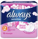 Прокладки Always Sensitive Ultra Normal Plus, 10шт