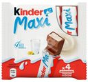 Шоколад молочный Kinder Макси с молочной начинкой 84г