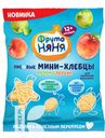 Мини-хлебцы ФРУТОНЯНЯ рисовые с яблоко-персик и пребиотик, детские 30г