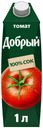 Сок томатный «Добрый» с сахаром и солью, 1 л