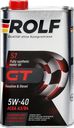 Масло моторное ROLF GT SAE 5W-40 API SN/CF, синтетическое, 1л