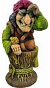 Фигура садовая Баба-Яга с веником в ассортименте, 55см
