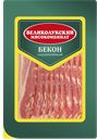 БЕКОН ИЗ СВИНИНЫ сырокопченый нарезка (Великолукский МК), 150г