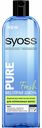 Мицеллярный шампунь для нормальных волос Syoss Pure fresh, 500 мл