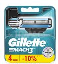 Сменные Кассеты Gillette Mach3, 4 шт