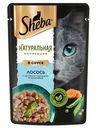 Влажный корм Sheba Nature's Collection для кошек с лососем и горохом, 75г