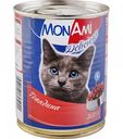 Корм для кошек Delicious MonAmi Говядина, 350 г