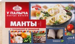Манты У ПАЛЫЧА с говядиной и свининой, категория В