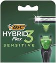 Кассеты д/станка Bic Flex3 Hybrid д/чувствительной кожи 4шт