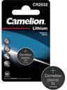 Батарейка литиевая Camelion CR2032-BP1 3V,1шт.