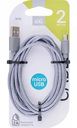 Кабель для зарядки и передачи данных USB A - micro USB B Gal 2646, 2 м