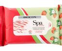 Влажные салфетки очищающие Biocos Spa aroma с экстрактом лесных ягод, 15 шт.
