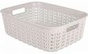 Корзина для хранения Plast Team Melange с ручками 3 литров, 26,8×19,5×9,0 см