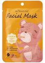 Маска для лица Kormesic успокаивающая с экстрактом календулы тканевая, 1шт.