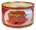 Форель ДальмореПродукт натуральная кусочки 230г