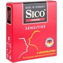 Презервативы контурные Sico Sensitive, 3шт.