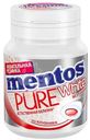 Жевательная резинка Mentos Pure White Клубника, 54г
