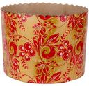 Набор бумажных форм для куличей Пасхальный в ассортименте, 11×8,5см 3шт.