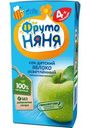Сок ФрутоНяня Яблок осветленный 200мл